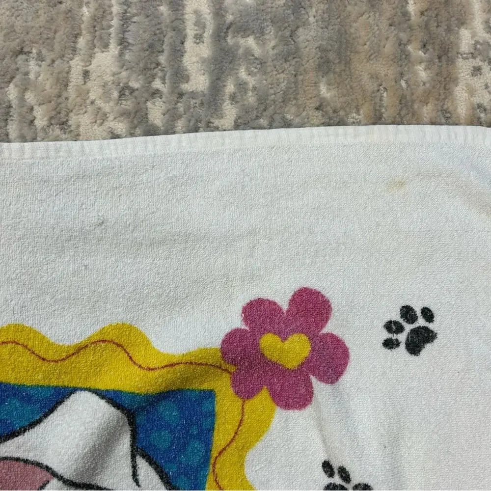 Vintage Disney 101 Dalmatians Beach Towel